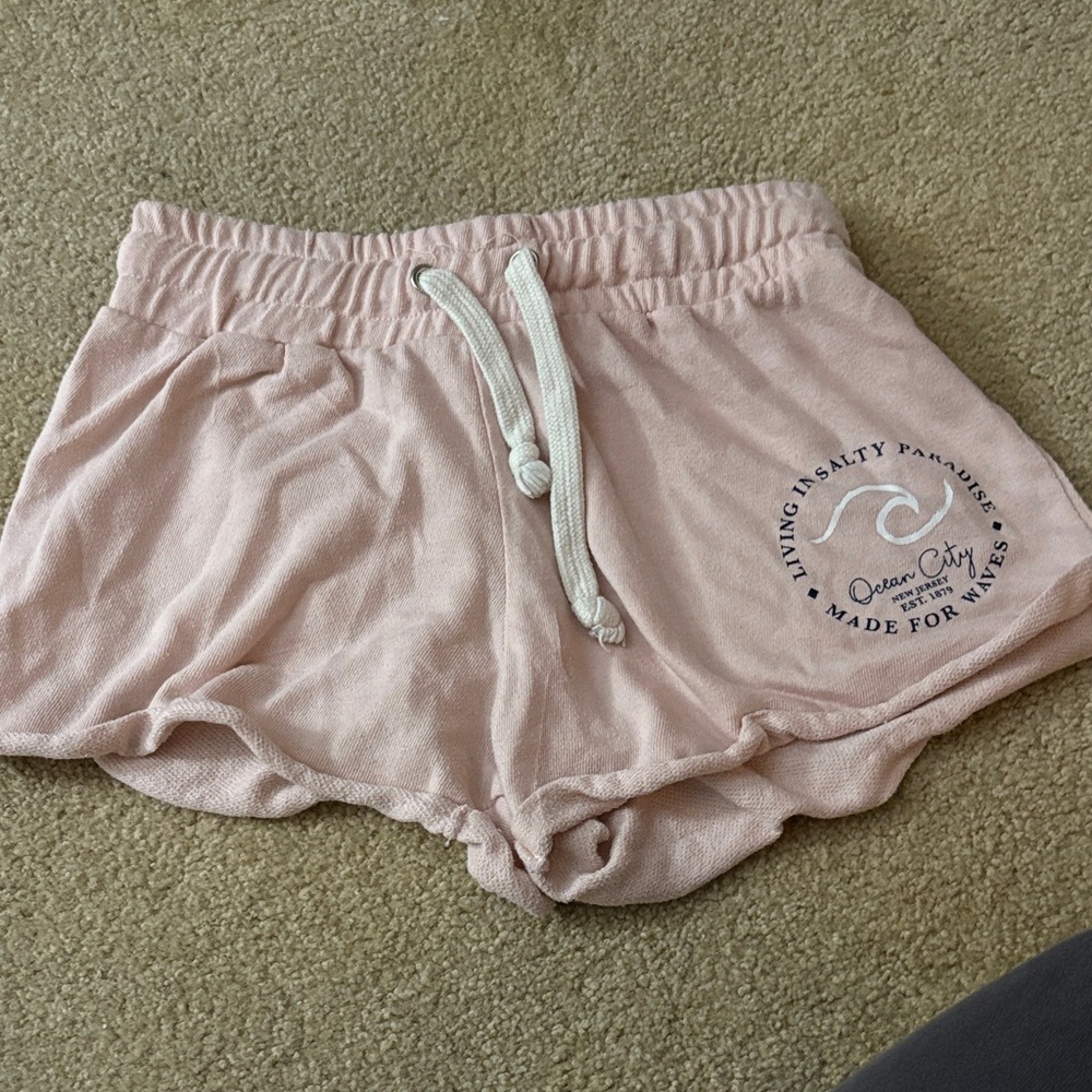Ocean Drive Light Pink Athletic Shorts
